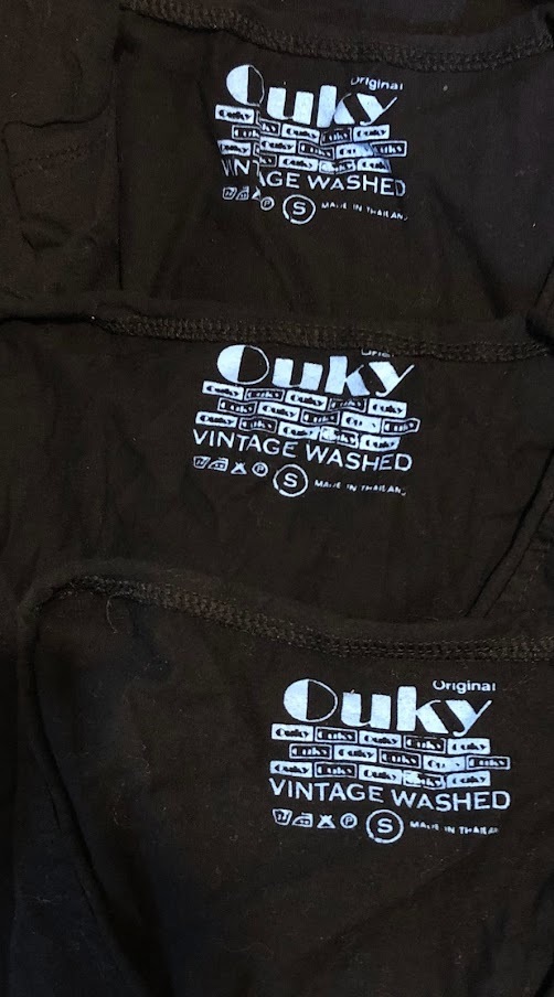 Ouky オーキー VINTAGE WASHED ヴィンテージ ウォッシュ Tシャツ 半袖 シャツ 計14点セット ★ 中古 Sサイズ多め 一部MとLあり_画像2