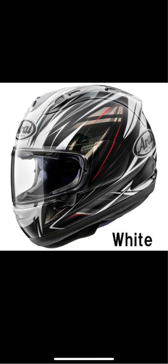 12月最新モデル ヘルメット バイク フルフェイス Arai アライ RX-7X RADICALL ラジカル ホワイトXL_画像1