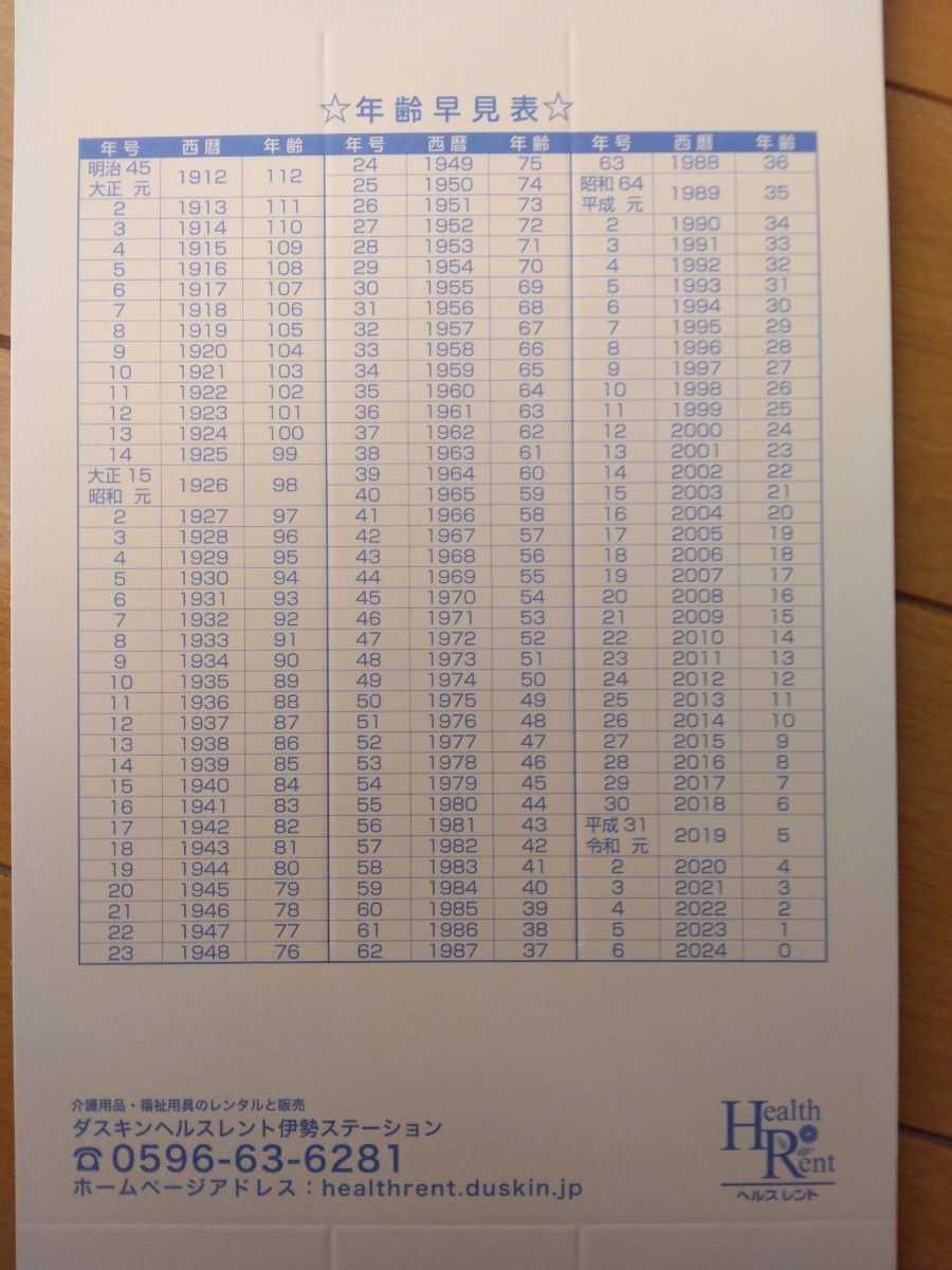 2024年 卓上カレンダー ダスキン ヘルスレント 龍ねこ 月めくり 年齢早見表キャラクター手帳イラスト新品ネコ季節 令和6年ミニ猫 動物 四季_画像10