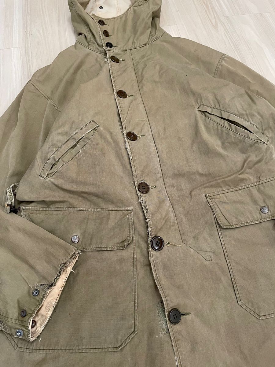 40s US ARMY スノーカモ 山岳部隊 リバーシブル スノーパーカー 40s US ARMY スノーカモ 山岳部隊 リバーシブル スノーパーカー