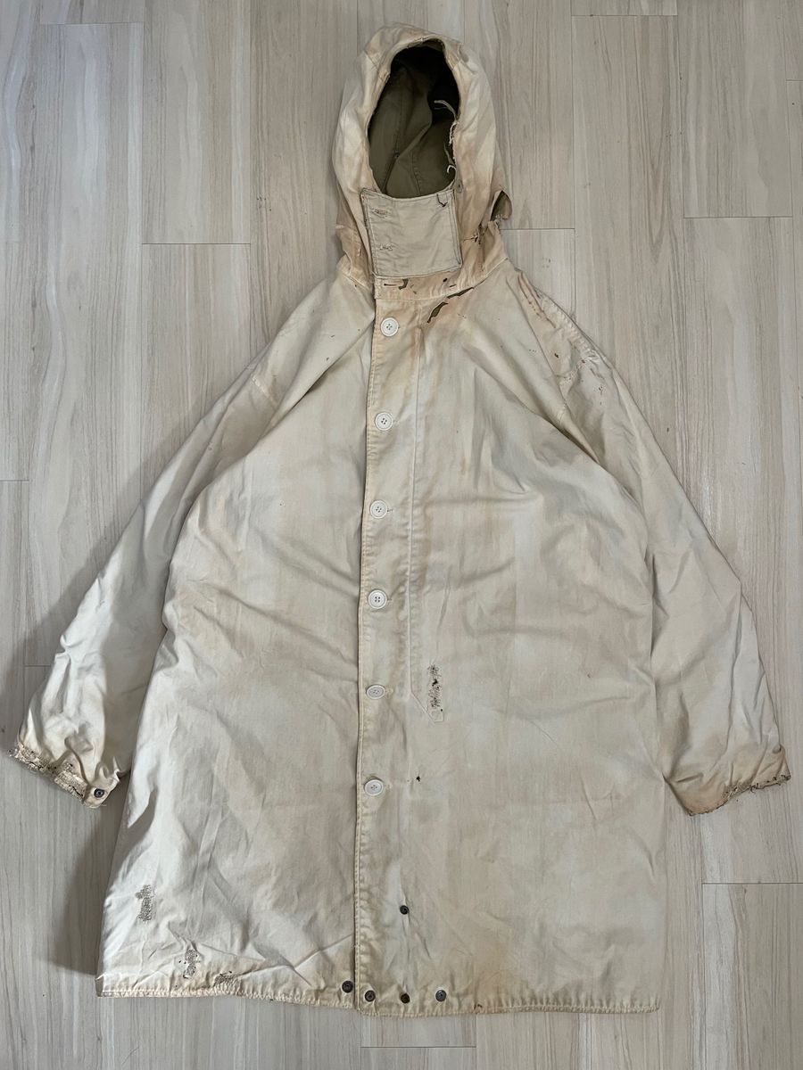 40s US ARMY スノーカモ 山岳部隊 リバーシブル スノーパーカー 40s US ARMY スノーカモ 山岳部隊 リバーシブル スノーパーカー
