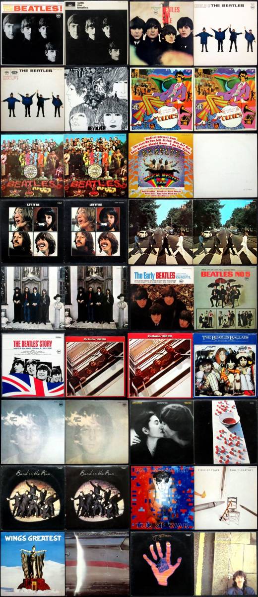 36タイトル『 ビートルズ / ジョン・レノン / ポール・マッカートニー / ジョージ・ハリスン LPレコード 』_画像1
