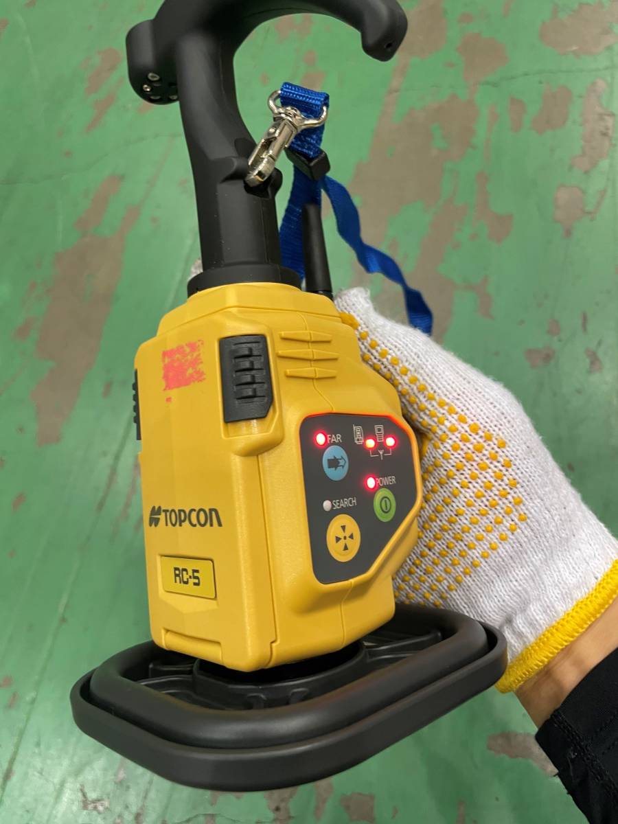 【埼玉発/第２弾】 セット！　TOPCON　PS-105A　FC-250　RC-5　プリズムユニット×２　三脚×３　トータルステーション　測量　トプコン_RC-5