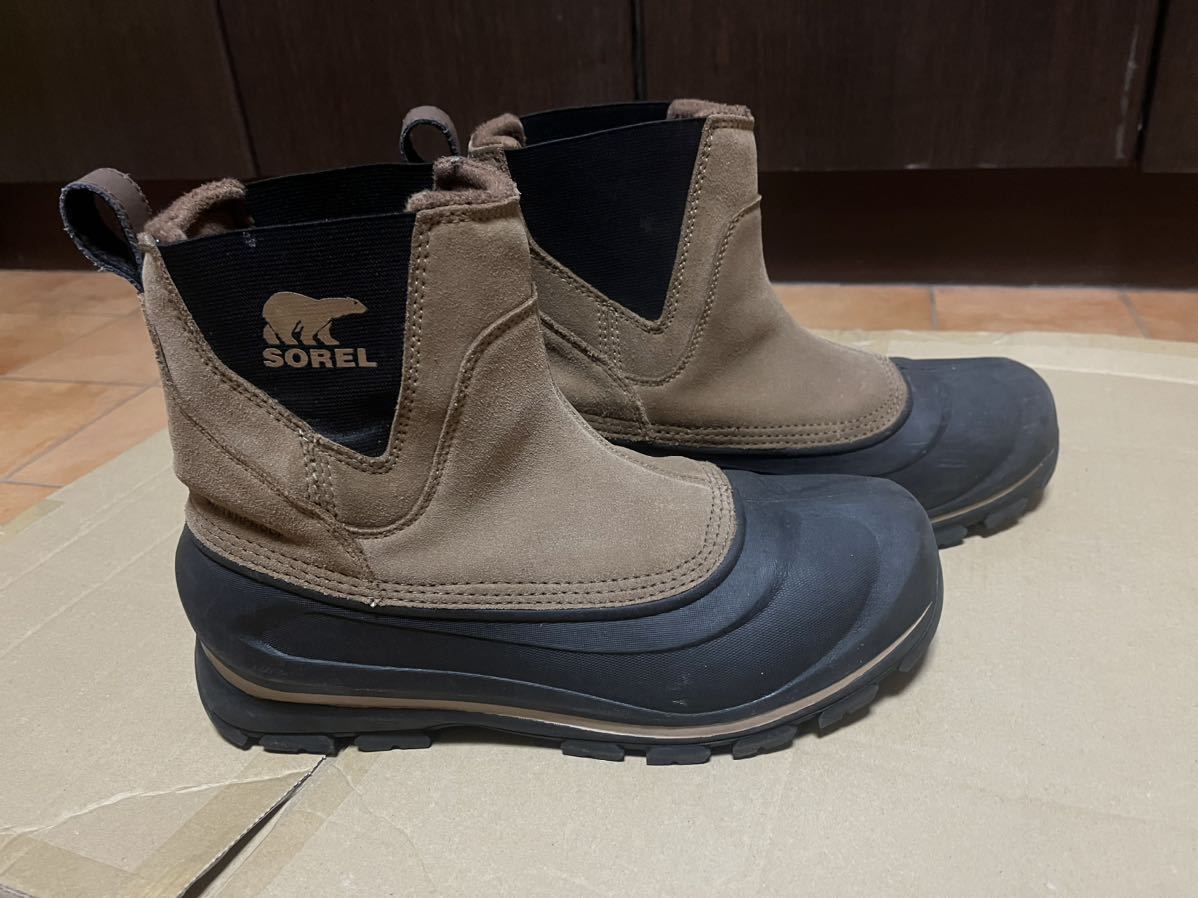 SOREL ソレル スノーブーツ BUXTON PULL ON WP バクストンプルオン デルタ 28cm_画像3