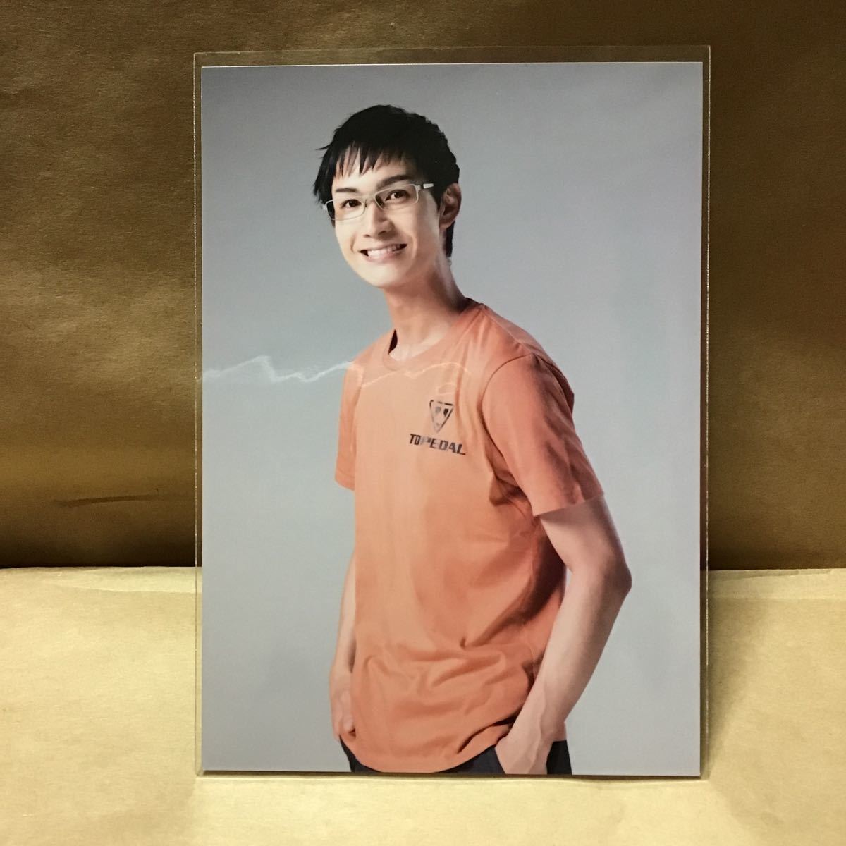 弱虫ペダル 舞台 ブロマイド 本川翔太 古賀公貴 1_画像1