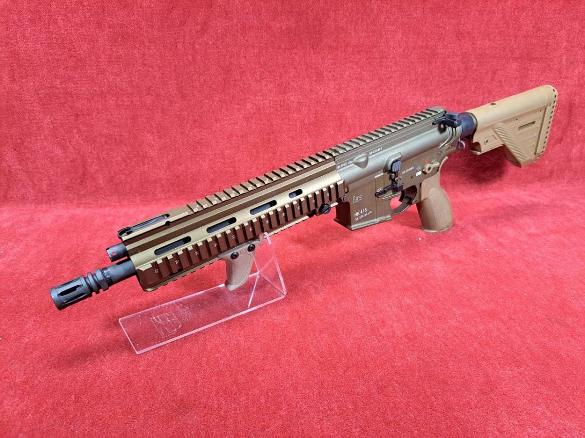 動作OK 破損品 VFC/UMAREX 電動ガン HK416A5 TANカラー_画像3