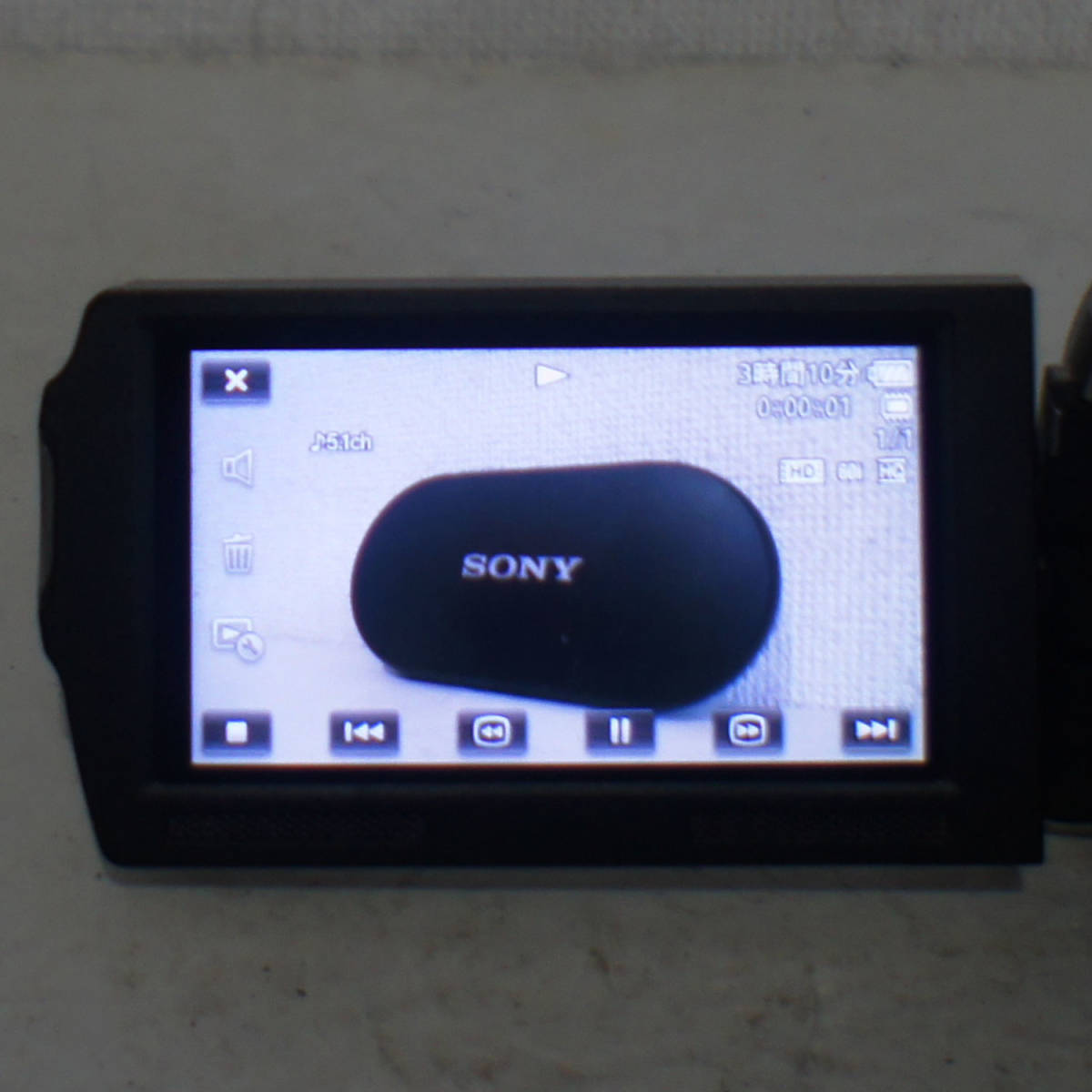 【送料無料】Sony「HDR-CX560V」フルハイビジョン 64GB内蔵 裏面照射CMOS 動作確認済み