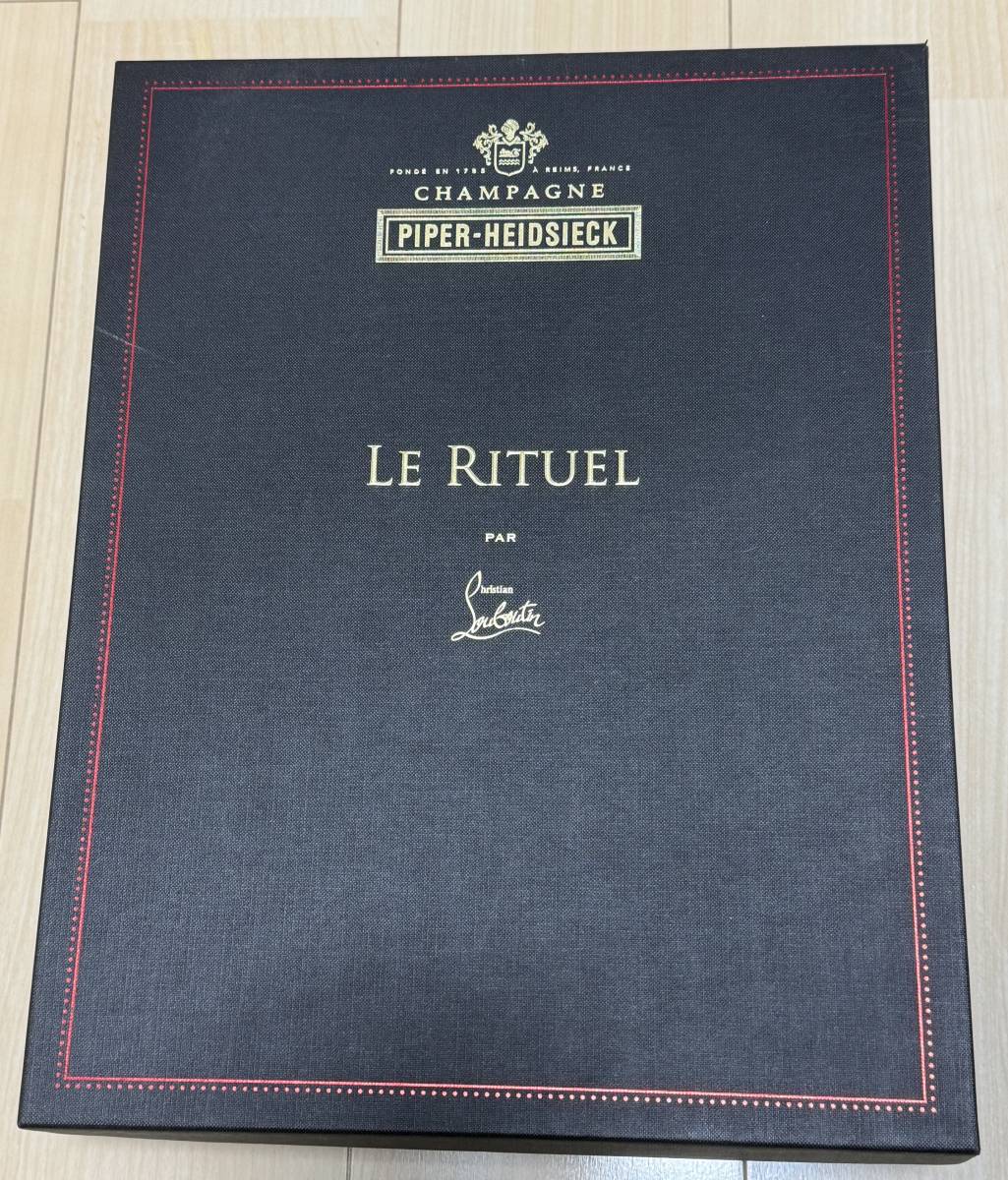 パイパーエドシック × ルブタン コラボ　限定50個 シャンパングラス_画像2