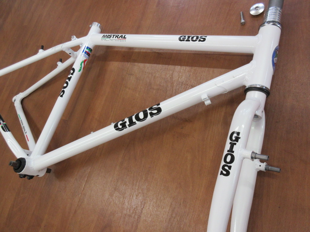 2023 GIOS ミストラル 480mm　ホワイト　クロスバイク/アルミフレーム　未走行品