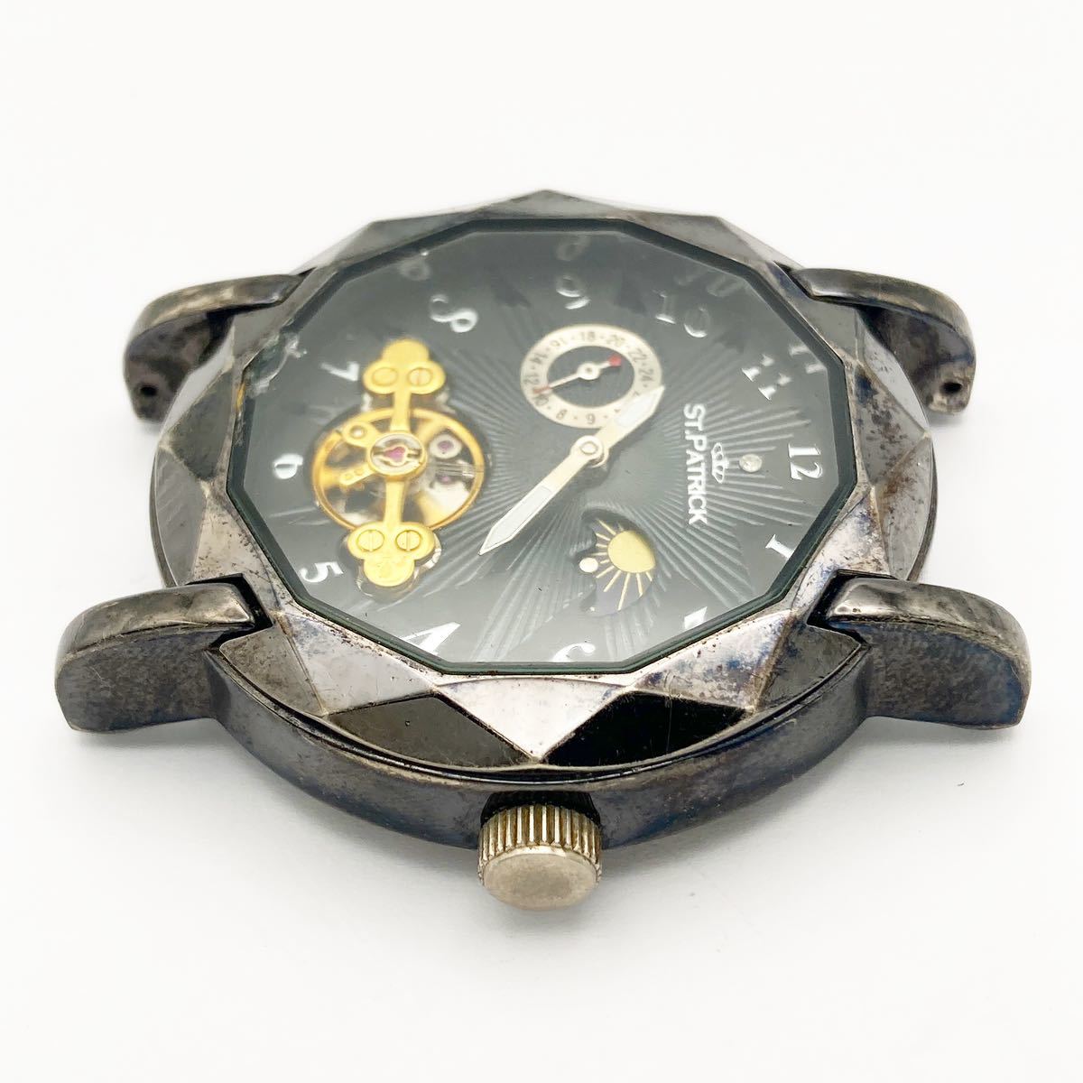 稼働品 ST.PATRICK セントパトリック No.0186 LOVE メンズ 手巻き 腕時計 alp梅1214_画像2