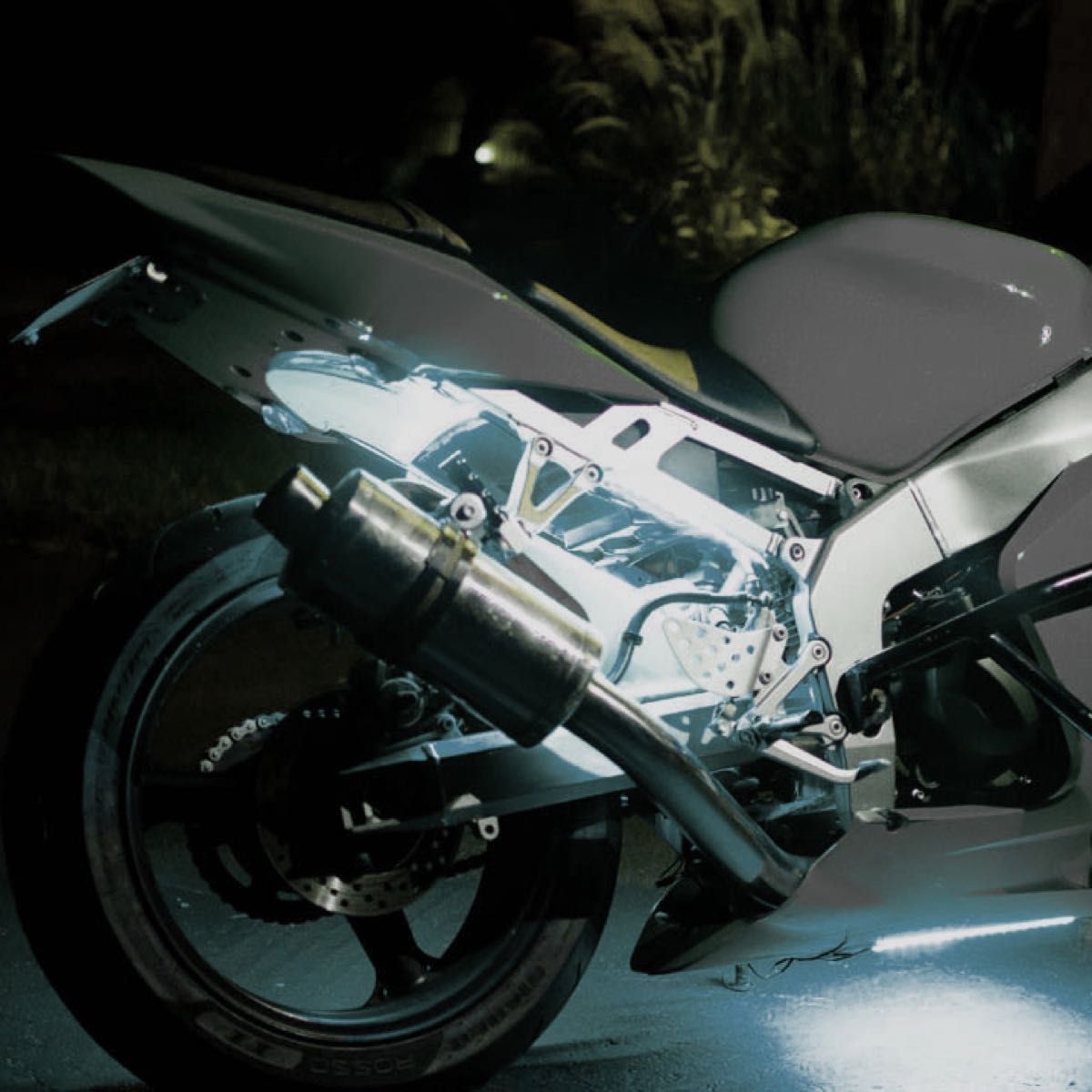 LEDテープ ホワイト 300連 黒ベース 専用コネクター付 5m 防水 12V テープライト 白 車 自動車 バイク オートバイ