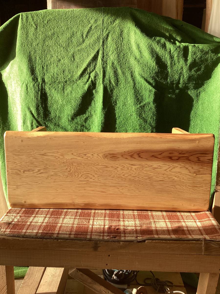  natural Akita Japanese cedar bench 64