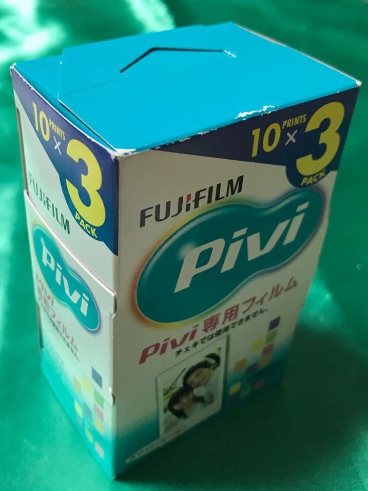 FUJIFILM フジフィルム Pivi専用フィルム 10 PRINTS × 3 PACK 長期保管 未開封 期限切れの画像7