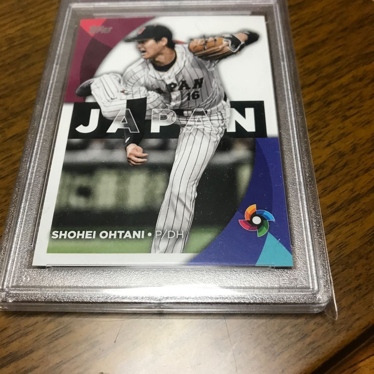 [PSA 10 GEM MT 鑑定済] 大谷翔平 SHOHEI OHTANI 2023 TOPPS WORLD BASEBALL CLASSIC WBC STARS #WBC-11 リアル二刀流 侍JAPAN MVP レア_画像2