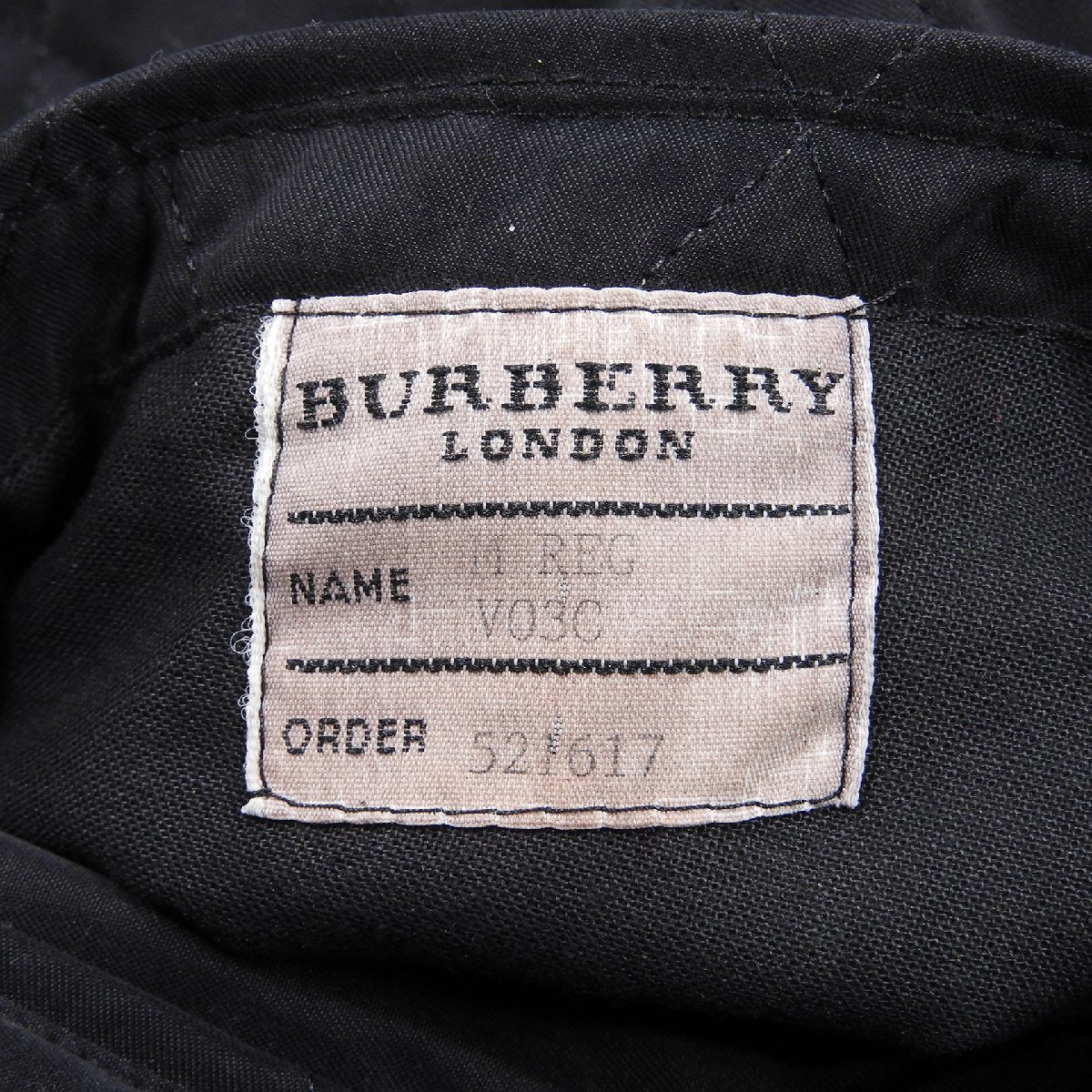 BURBERRY LONDON バーバリー ロンドン キルティングジャケット イングランド製 Size M #12579 カジュアル きれいめ コート アウター_画像5