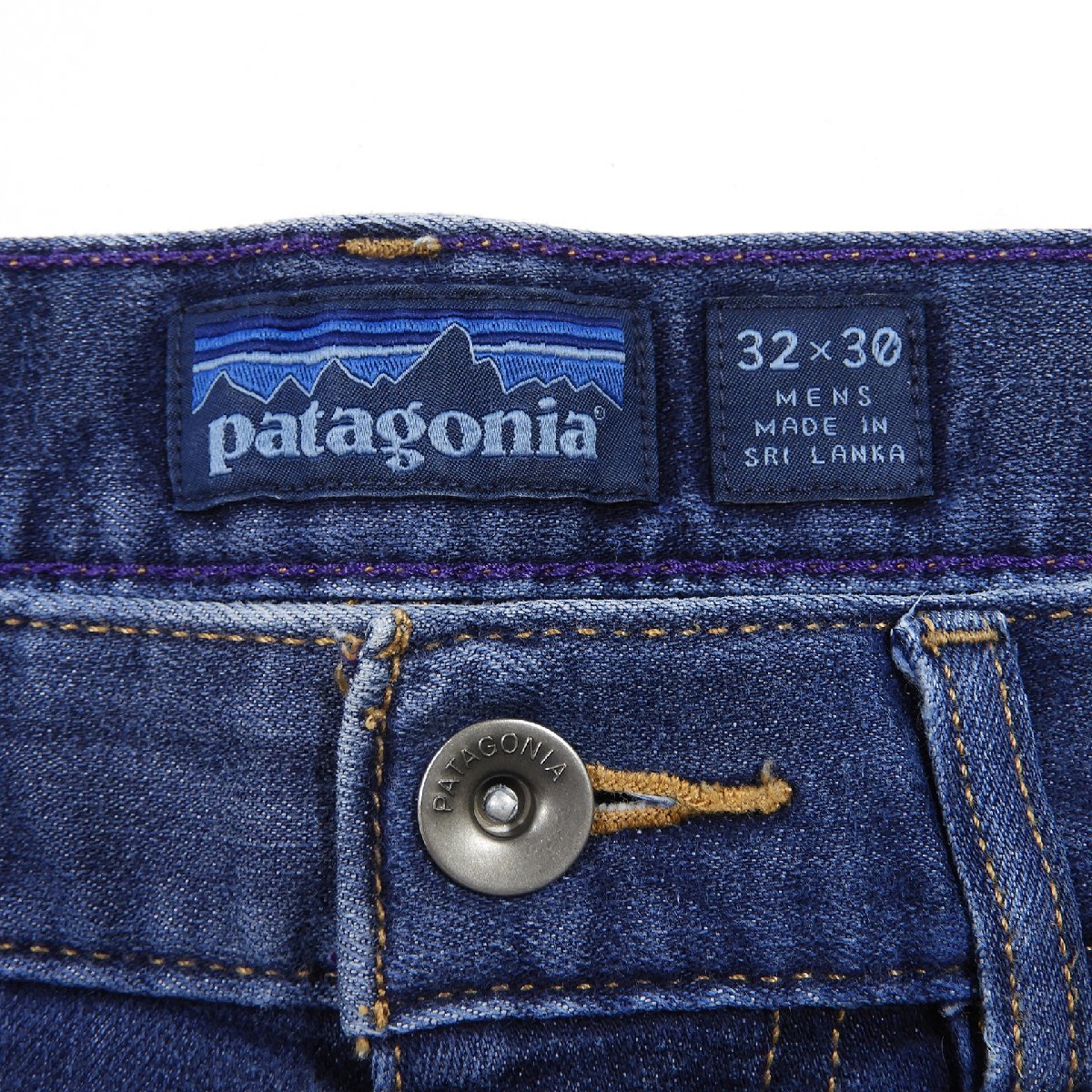 patagonia パタゴニア 56020 パフォーマンス ストレートフィットジーンズ Size 32 #13480 アメカジ アウトドア デニムパンツ_画像3