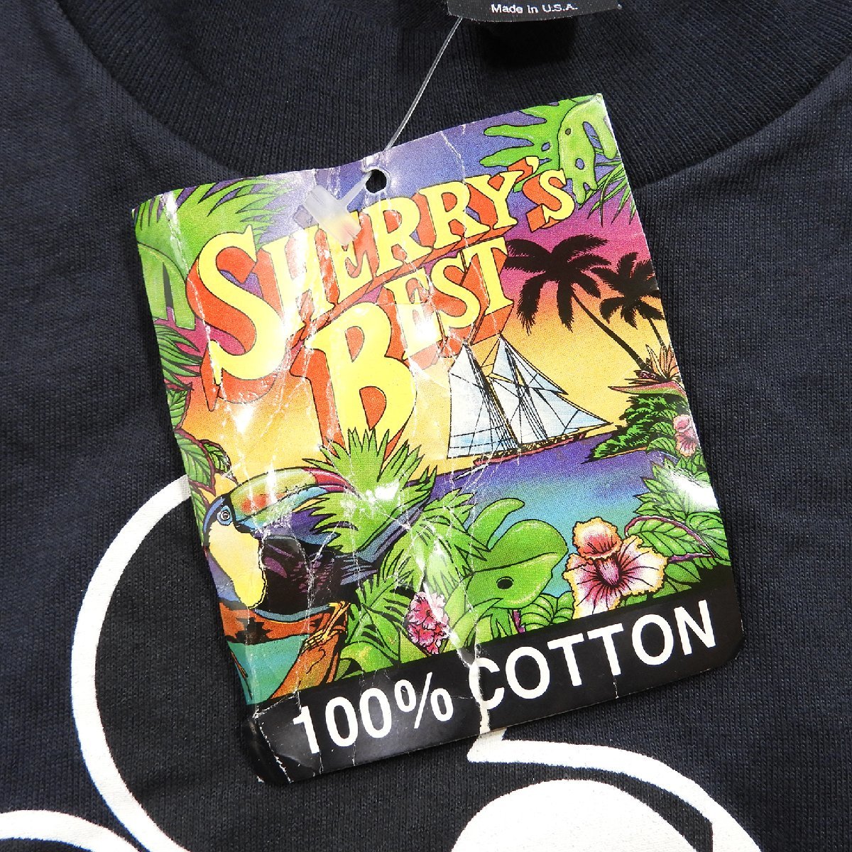 デッド 90's SHERRY'S BEST ミッキー Tシャツ size L #13696 送料360円 オールド ヴィンテージ Disney ディズニー ビンテージ_画像4