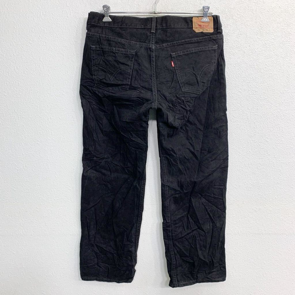 中古 古着 Levi's 550 デニムパンツ W36 リーバイス ボーイズ ビッグサイズ ブラック コットン メキシコ製 古着卸 アメリカ仕入 2312-204_画像5