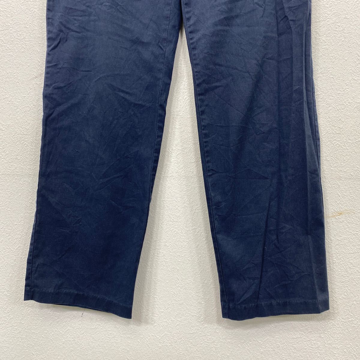 中古 古着 Dickies ワークパンツ W35 ディッキーズ レディース ネイビー 古着卸 アメリカ仕入 2312-296_画像3