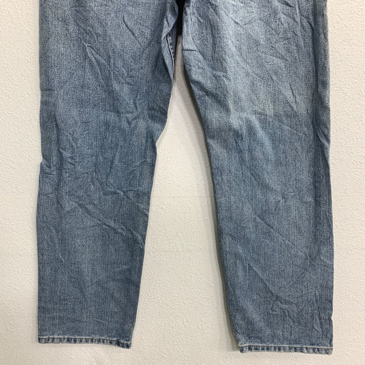 中古 古着 Wrangler デニムパンツ W34 ラングラー ライトブルー コットン メキシコ製 古着卸 アメリカ仕入 2312-457_画像8