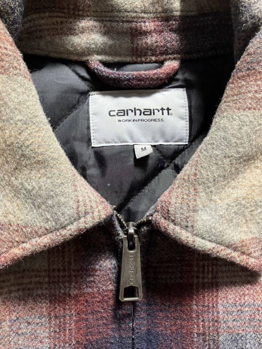 CARHARTT WIP DETROIT VERMONT JACKET デトロイトジャケット ウール カーハートM 最終値下げ_画像5