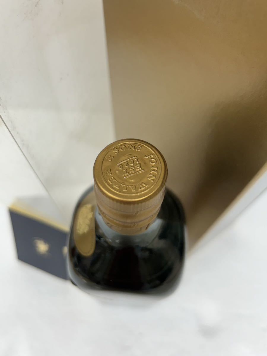 ジョニーウォーカー ブルーラベル スコッチウイスキー 未開栓750ml 43%　Johnnie Walker Blue Label　古酒　no165_画像6