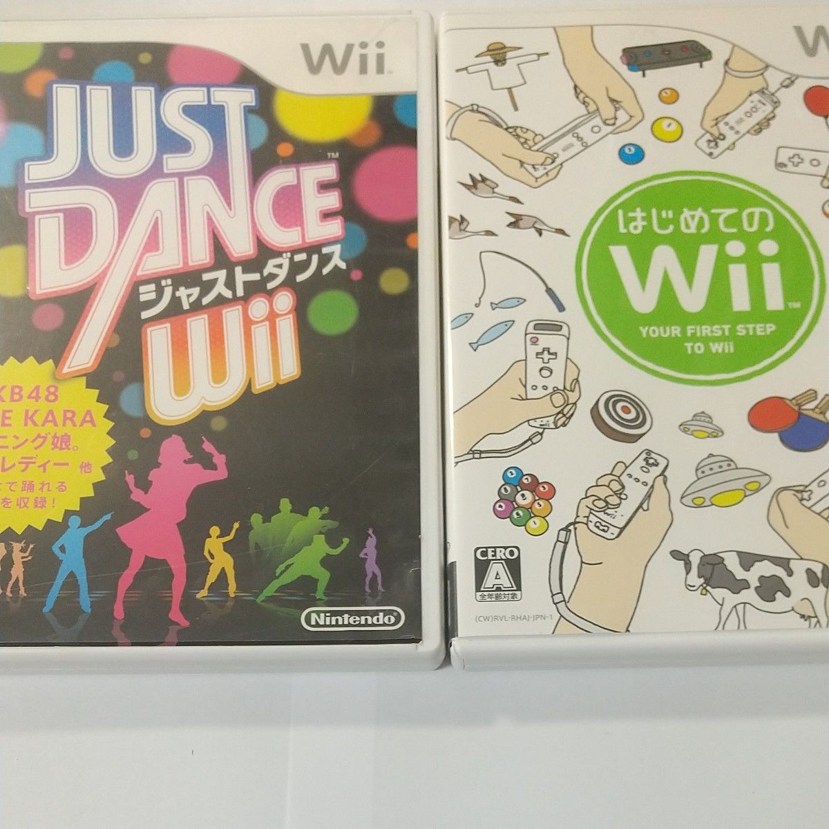 JUST DANCE　 ジャストダンスwii　はじめてのwii　 Wiiソフト　セット