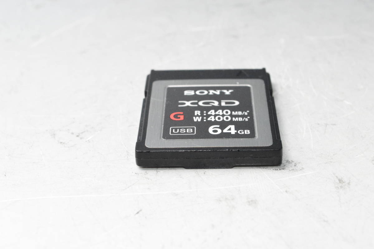#a0914【美品】 SONY ソニー XQDメモリーカード Gシリーズ 64GB QD-G64E_画像4