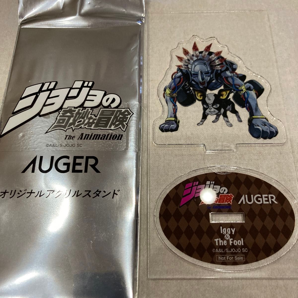 ジョジョの奇妙な冒険 JOJO×AUGERコラボ オリジナルアクリル ジョジョの奇妙な冒険 JOJO×AUGERコラボ オリジナルアクリル