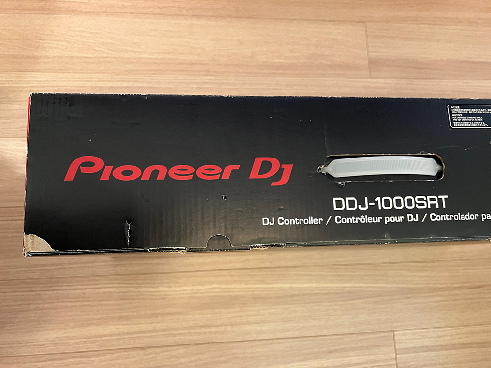 美品 Pioneer パイオニア DDJ-1000SRT デッキセーバー カバー付き DJコントローラー_画像8