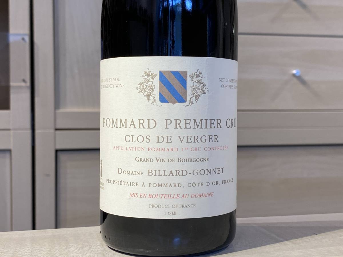 112441 ビヤール ゴネ ポマール プルミエクリュ クロ ド ヴェルジェ 2019 750ｍｌ Dom. Billard Gonnet Pommard 1er Cru Clos de Vergerの画像2