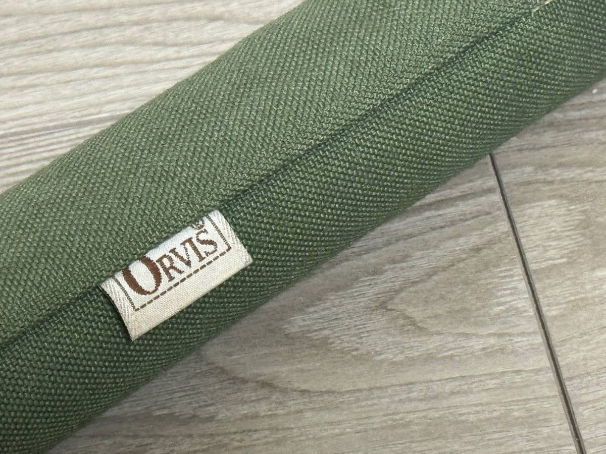 ■美品■ORVIS・オービス　ロッド　 TROUT・トラウト 8’ft 2 1/4oz ♯6　専用ケース・袋付（508-090）_画像9