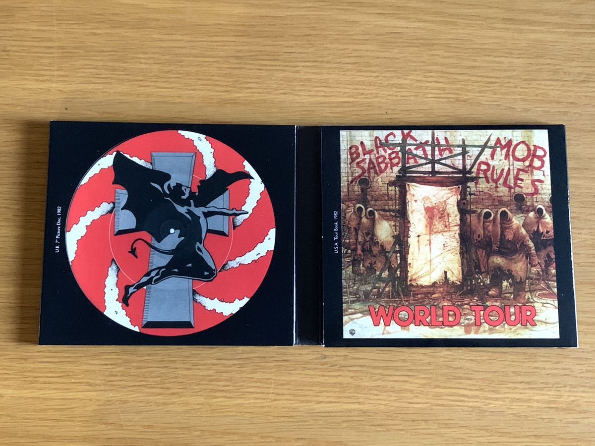 美品 貴重 盤面良好 2CD ブラックサバスMOB RULES 悪魔の掟 Newリマスター盤　Deluxe Edition ロニー ジェイムス ディオ_画像7