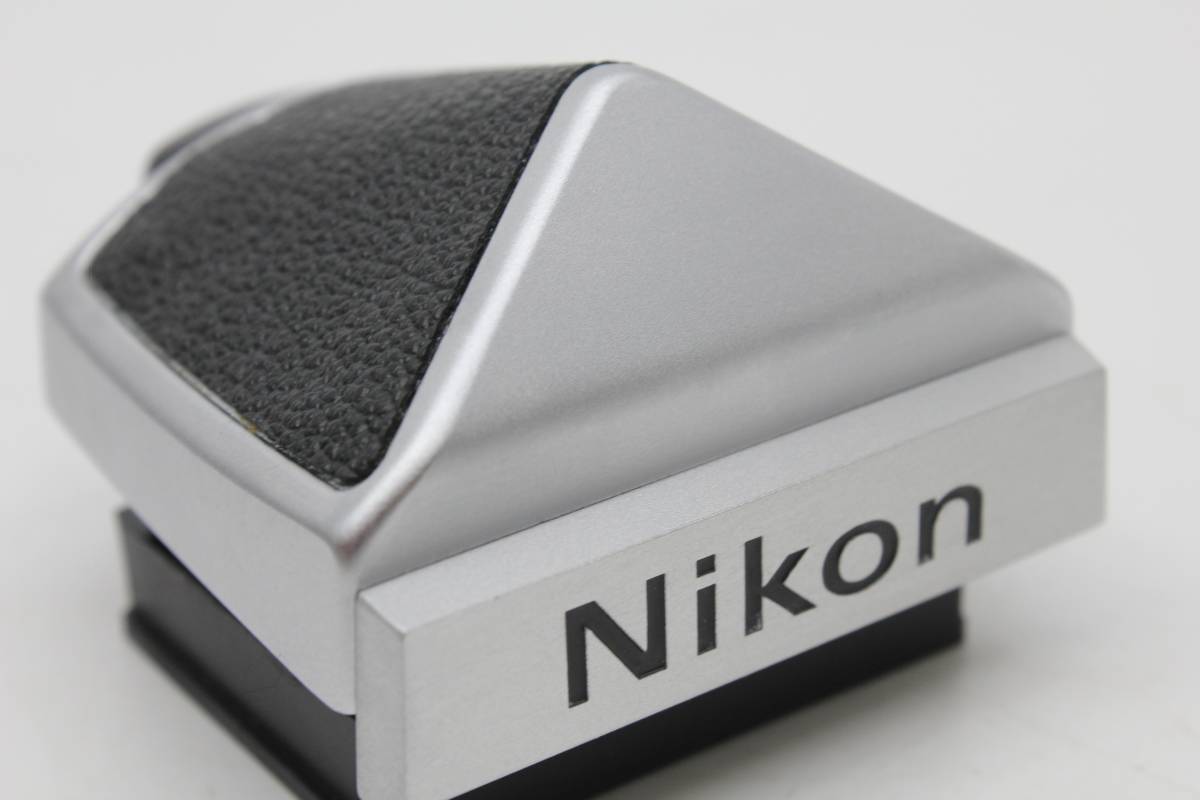 【動作確認済／極上美品】 ニコン Nikon 前期 DE-1 F2 アイレベル ファインダー シルバー キャップ MT4052_画像1