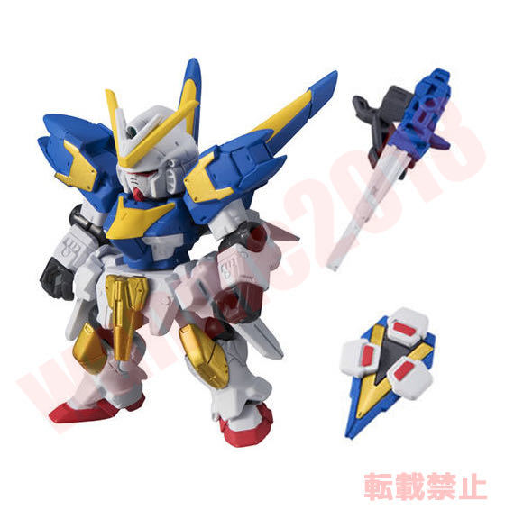 【送料140円～】V2ガンダム（アサルト）+ 専用武器セット モビルスーツアンサンブル 06　MOBILE SUIT ENSEMBLE 06_画像1