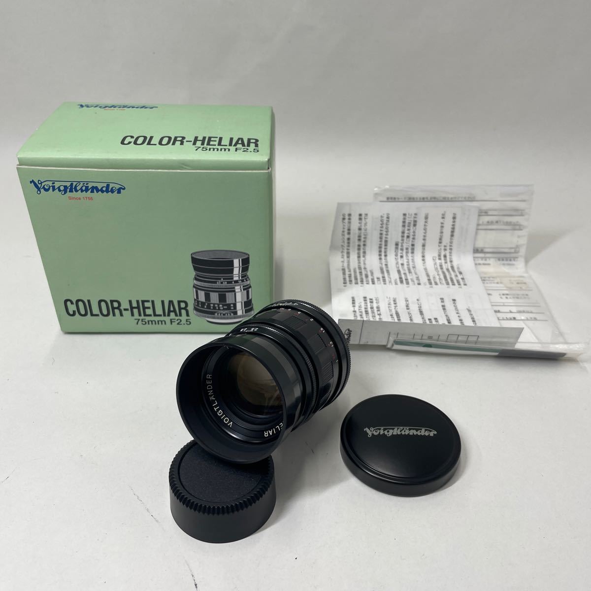 未使用品/返品不可 レンズ Voigtlander COLOR-HELIAR 75mm F2.5 未使用品/返品不可 レンズ Voigtlander COLOR-HELIAR 75mm F2.5