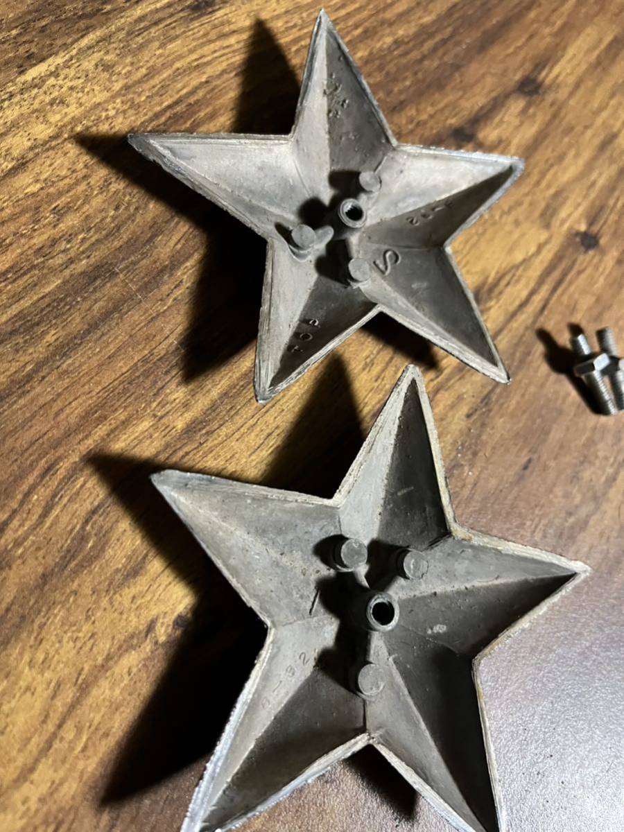 Buco Star fender ornament emblem option that time thing pan knuckle Indian bko Star 2 piece shovel side valve(bulb) 