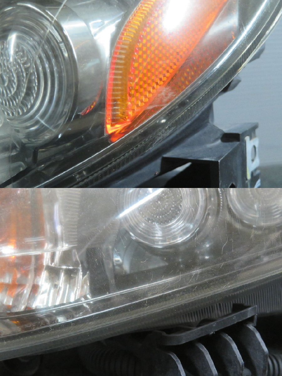 【即決】★送料込★ ムラーノ CBA-TNZ51 純正 HID レベ付 ヘッド ランプ ライト 左右 (コイト 100-63958) 中古 11412_画像4