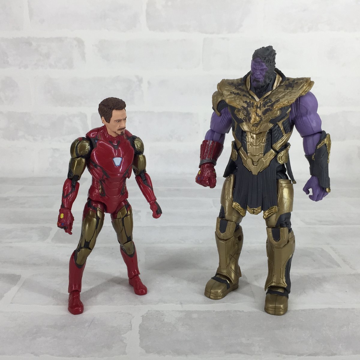 Hasbro ハズブロ レジェンドシリーズ MARVEL アベンジャーズ インフィニティ サーガ アイアンマン マーク85 & サノス_画像5