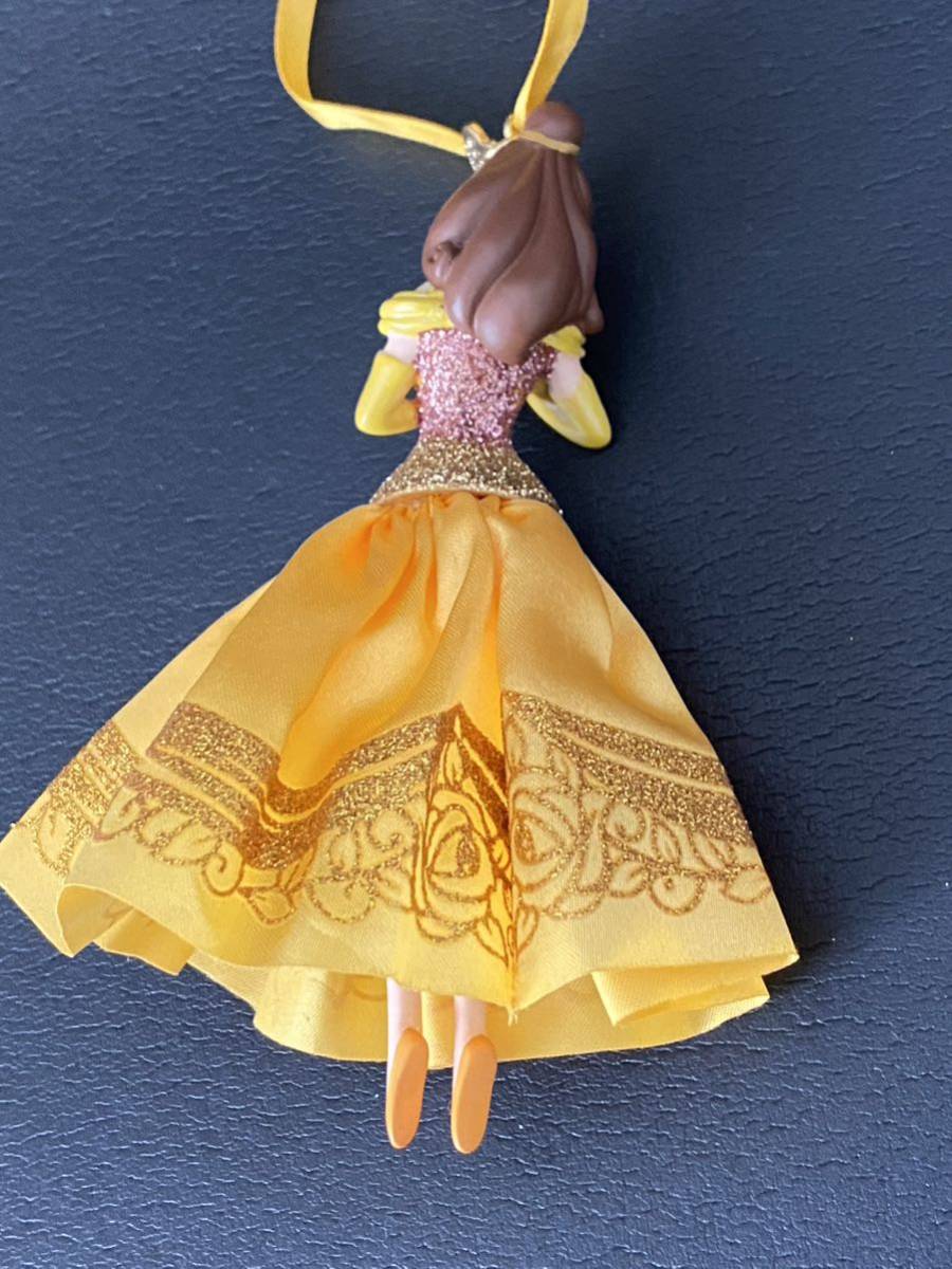 入手困難 Disney Store限定 Disney Princess オーナメント 美女と野獣 Belleフィギュア 人形 ドール_画像4