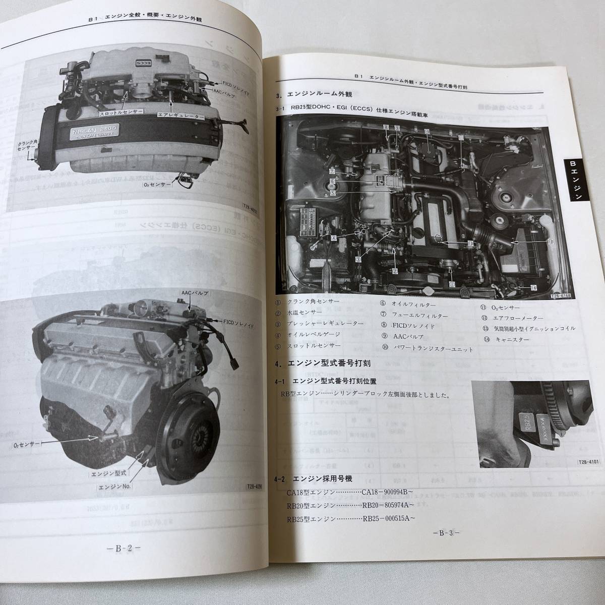 R32型 スカイライン 新型車解説書 追補版Ⅱ 91年8月 191ページ 美品 R32 プリンス 整備書_画像5