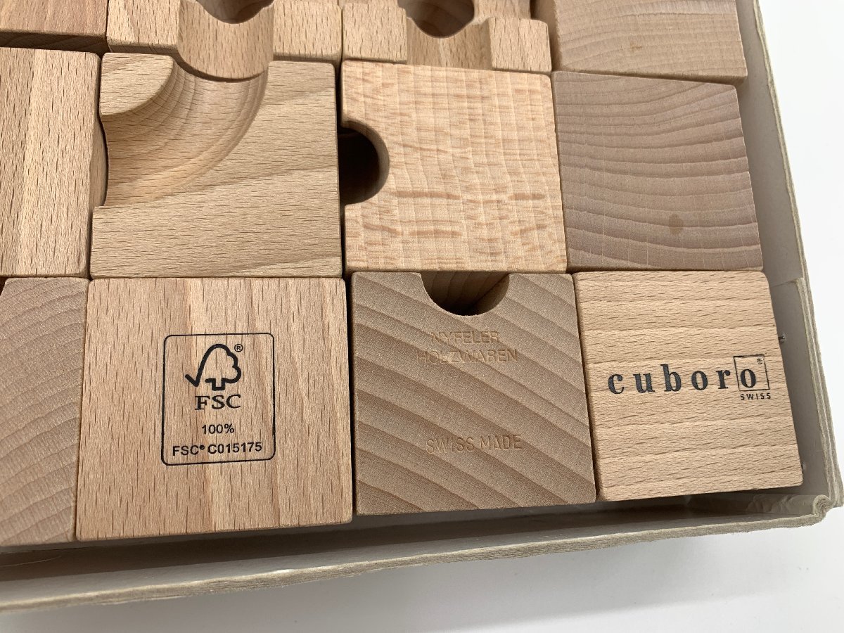 Cuboro Standard キュボロ・スタンダード 54ピース スイス製 5才～大人まで 積み木 知育玩具 木のおもちゃ 脳トレ 11177N_画像4