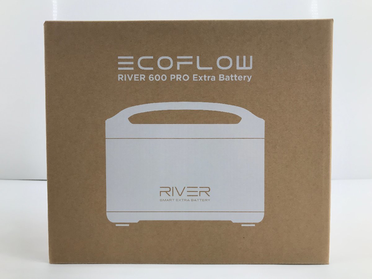 未使用品 EcoFlow RIVER 600 PRO 専用エクストラバッテリー 720Wh 発電機 ポータブル電源用 EF4 PRO-EB EFRIVER600PRO-EB-JP 11092su_画像1