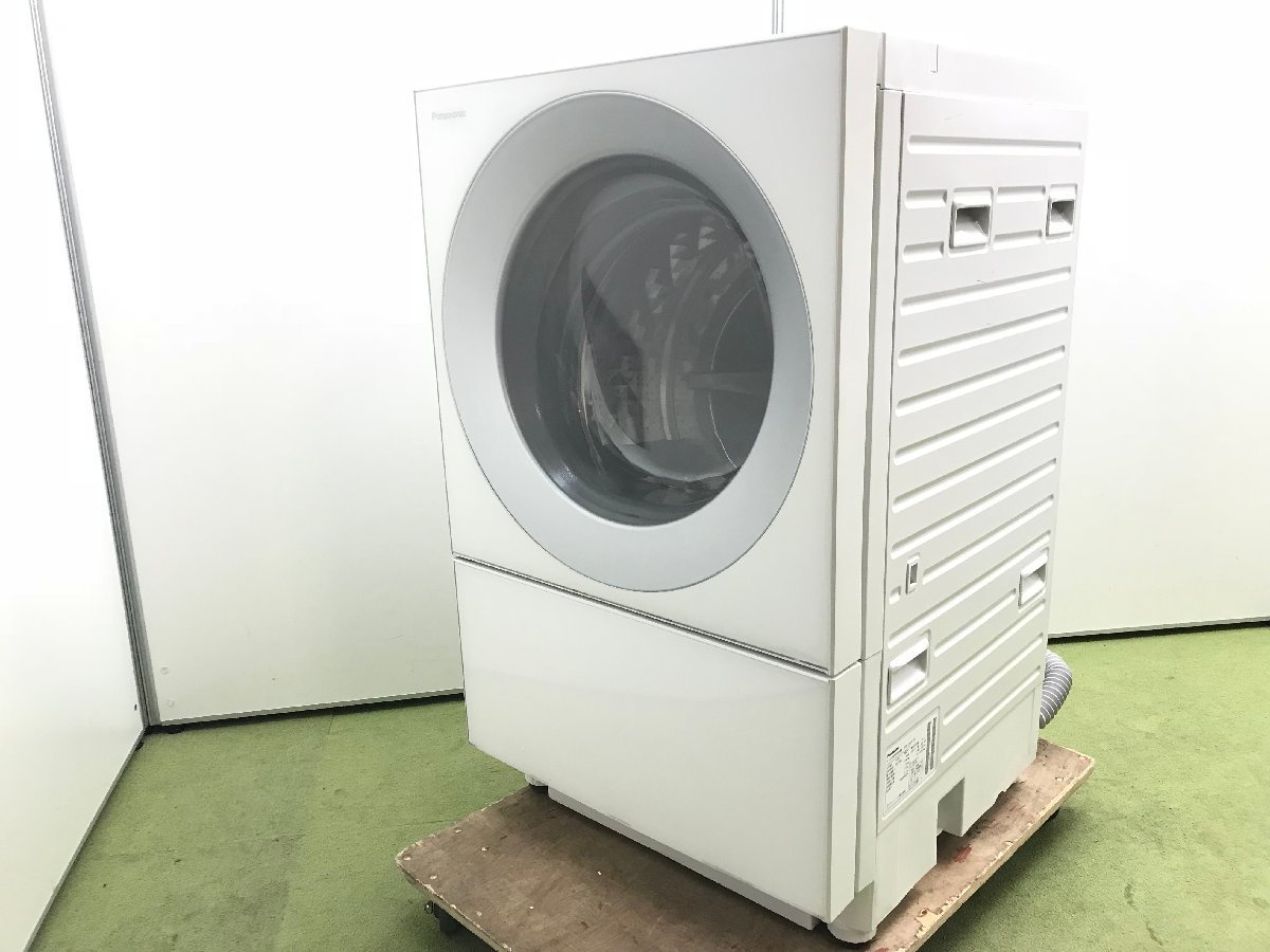 パナソニック Panasonic Cuble NA-VG730L ドラム式洗濯乾燥機 洗濯7kg 乾燥3.5kg 左開き 斜型 インバーター搭載 2018年製 YD12047S_画像1
