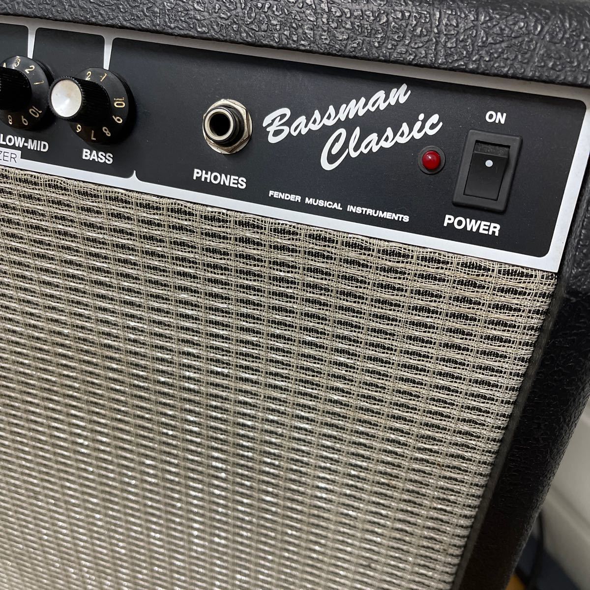 Fender フェンダー BC-20CE ギターアンプ ベースアンプ ベースマン CLASSIC 現状 通電ok_画像3