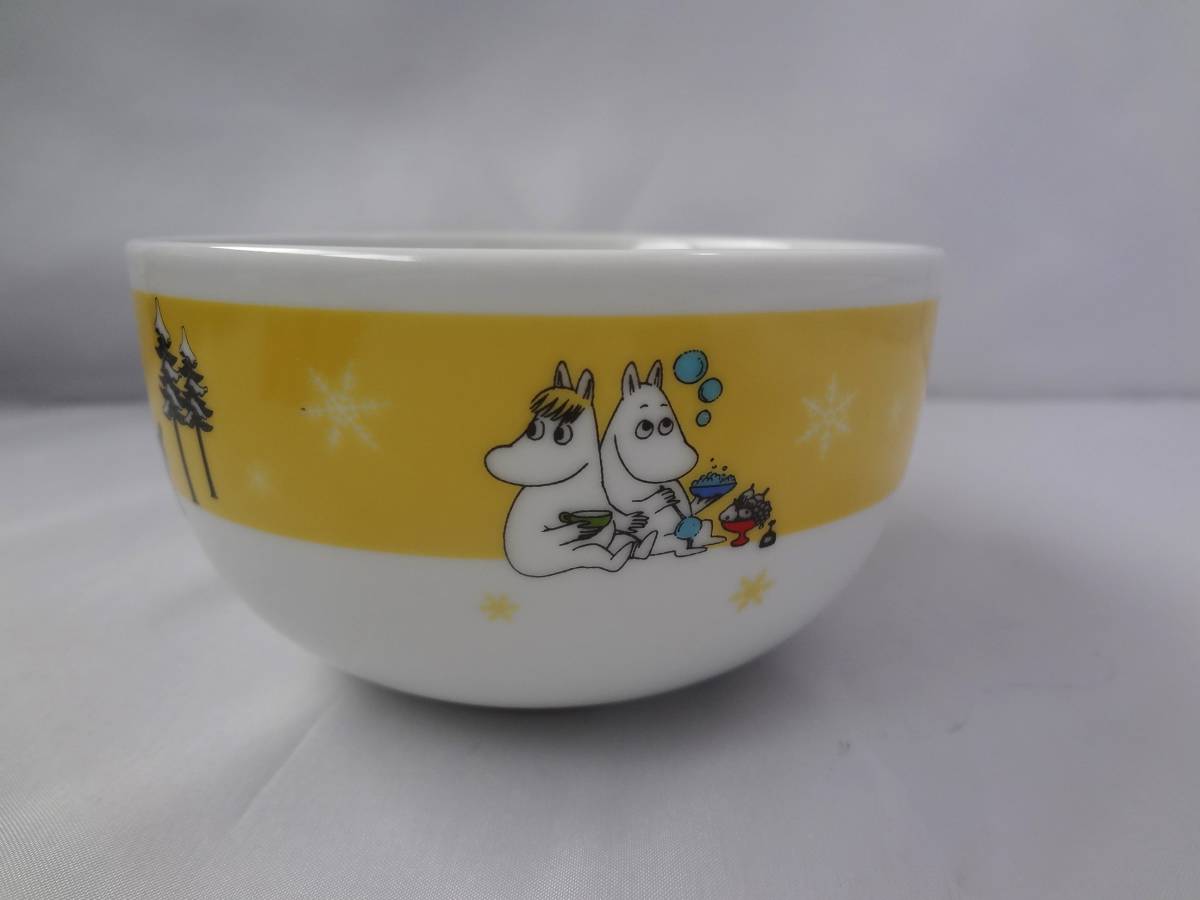 未使用　KFC　MOOMIN　ケンタッキー　ムーミン　スプーン付きボウル　4種セット　食器　箱付き　コンプリート　フルコンプ_画像9