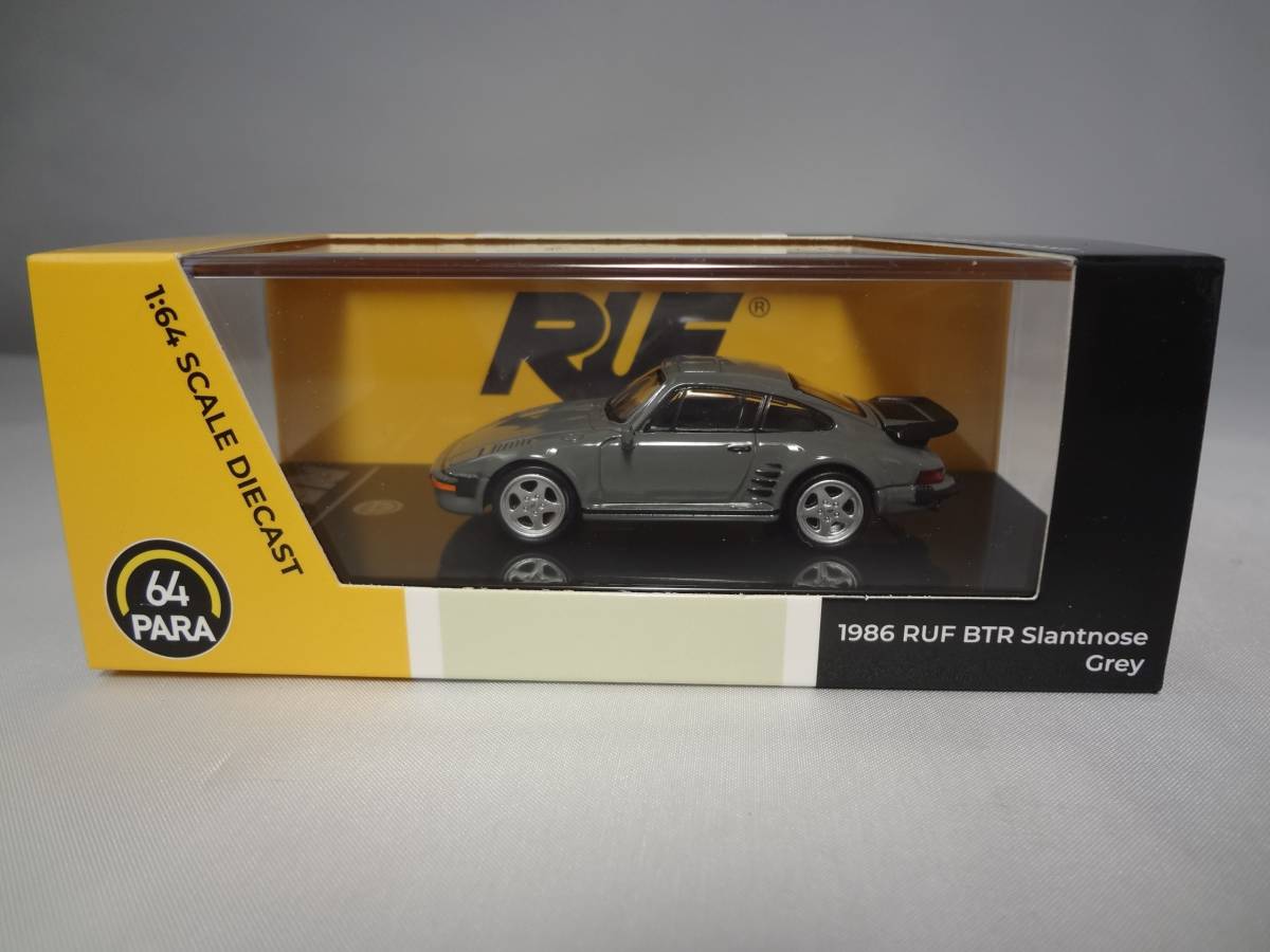 PARA　1/64　1986 RUF BTR Slantnose　Grey　LHD　PA-55544_画像1