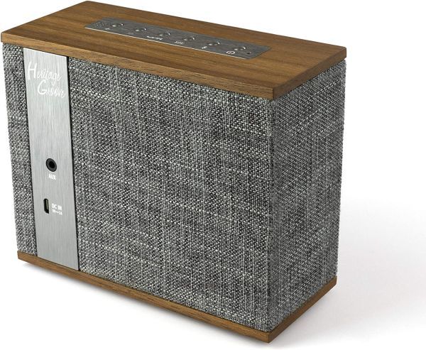 Klipsch Heritage Groove Portable Bluetooth スピーカー Speaker In Walnut ウォルナット カラー 新品 未開封_画像4