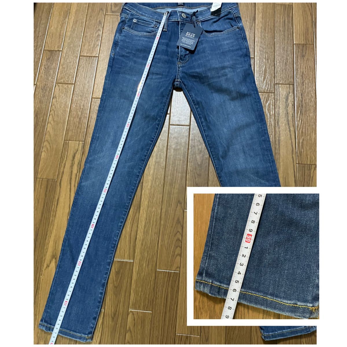 新品　GAP Flex ミッドライズ スーパースキニーレグ　ジーンズ　デニム 30×30_画像3