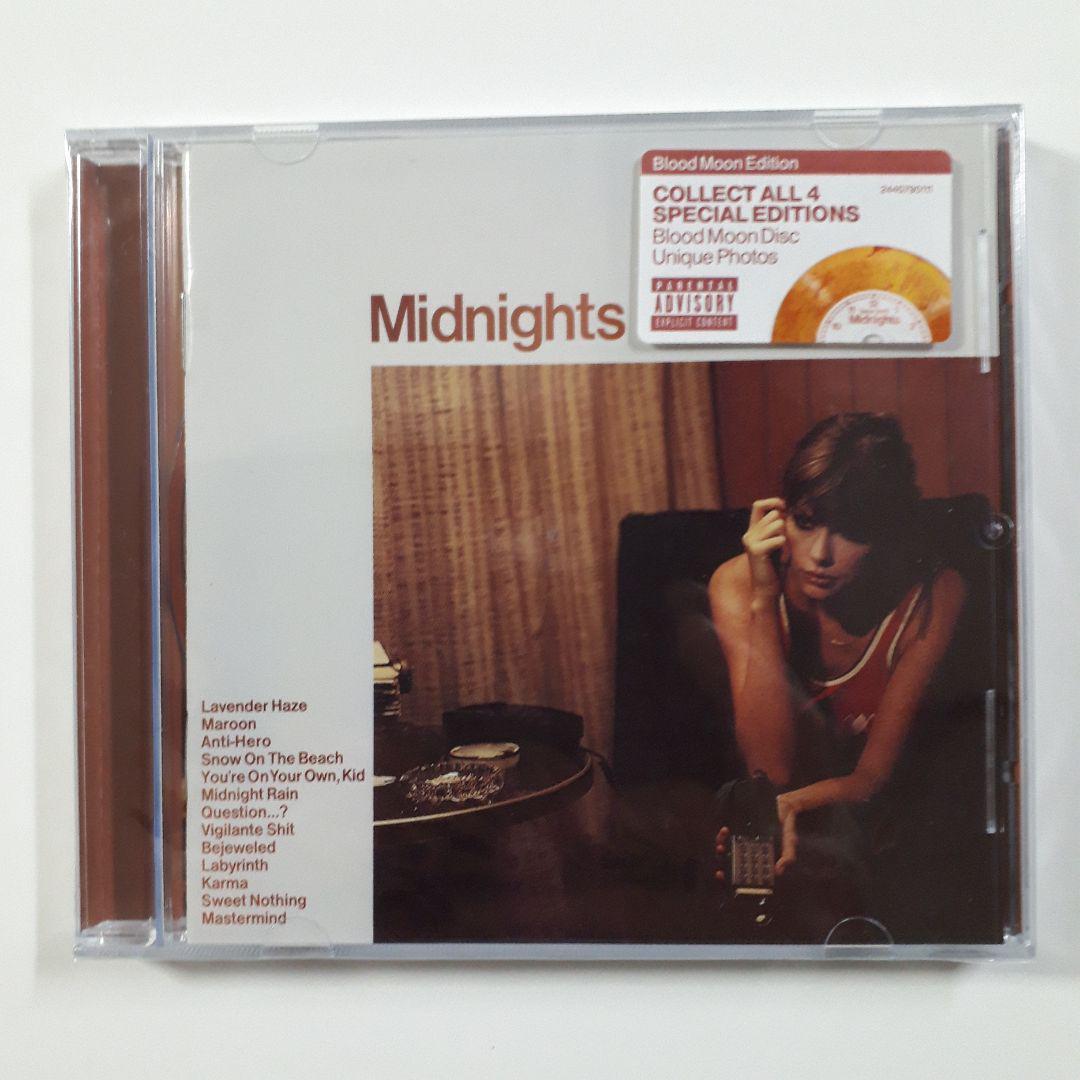 送料無料！ Taylor Swift Midnights CD EU orange テイラー・スウィフト ミッドナイツ 輸入盤CD 新品・未開封品_画像1
